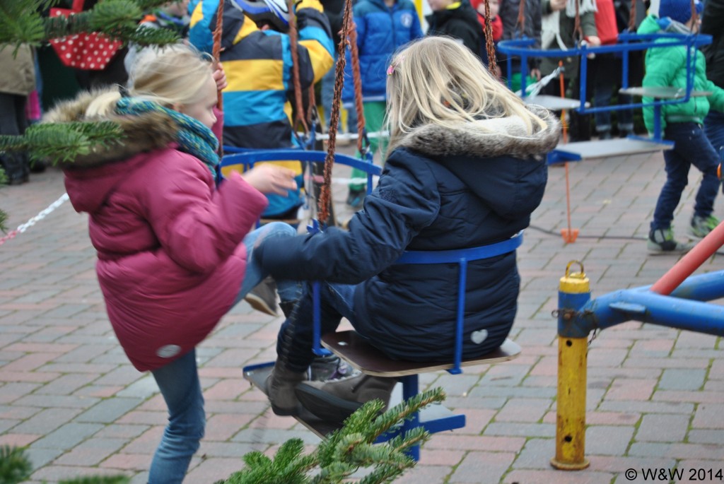 Karussellfahren macht Spaß