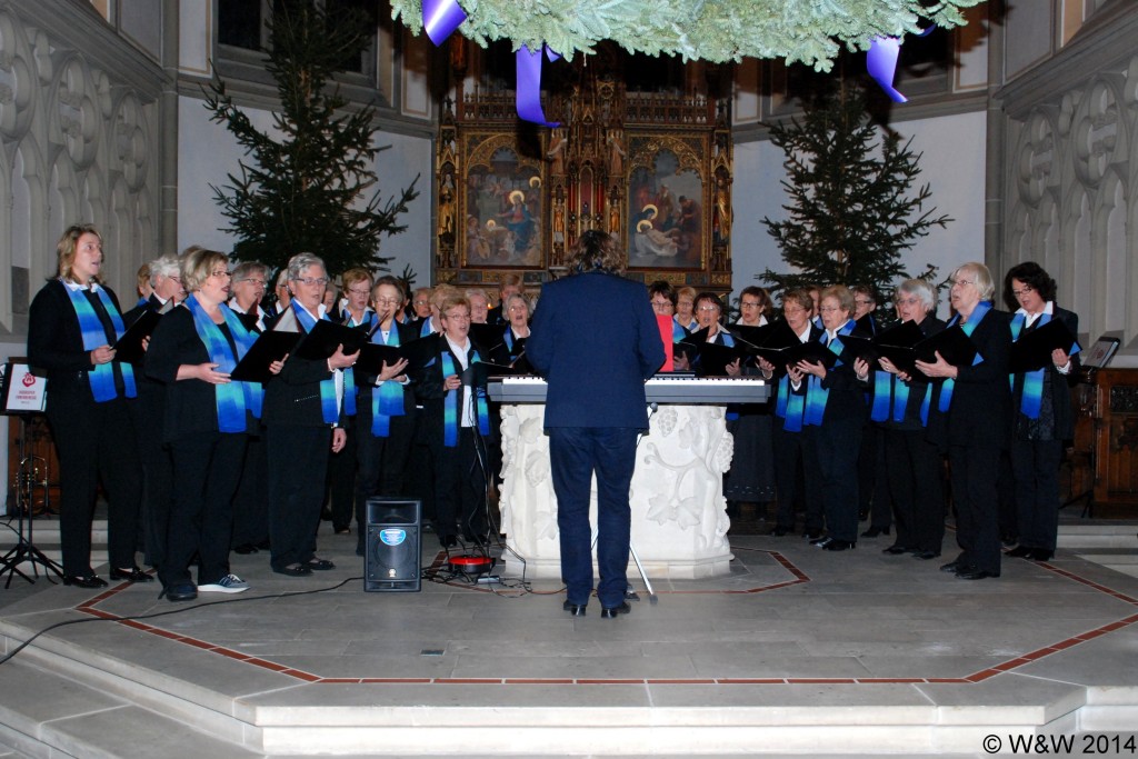 Weihnachten für alle, Benfizkonzert der Vereine aus WB-Dorf und Vadrup, 21.12.2014