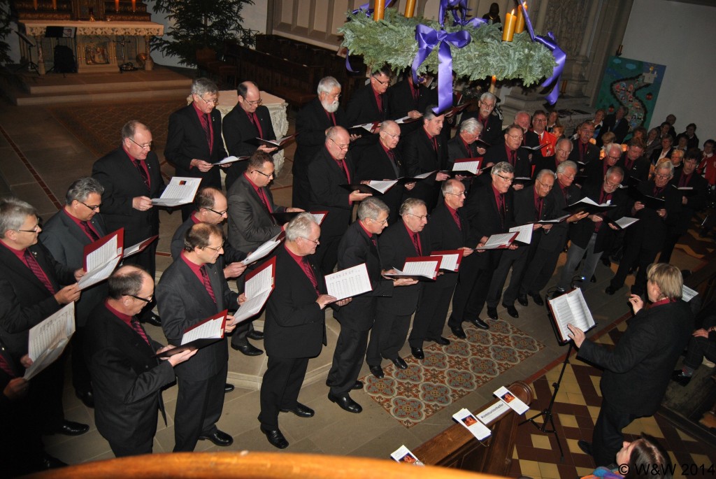 Weihnachten für alle, Benfizkonzert der Vereine aus WB-Dorf und Vadrup, 21.12.2014