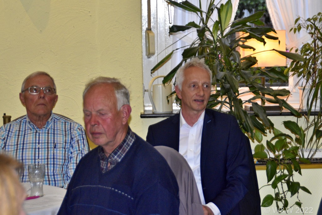Hauptversammlung des  Krink am 16.Mai 2022 in der Gaststätte Muhmann in Wb-Dorf.