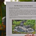 Vorstellung des neuen Kunstwerkes und Helferfest des Krink am Dorfplatz in Westbevern am 18.09.2022.