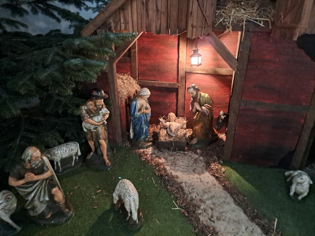 Krippe in der Westbeverner Kirche