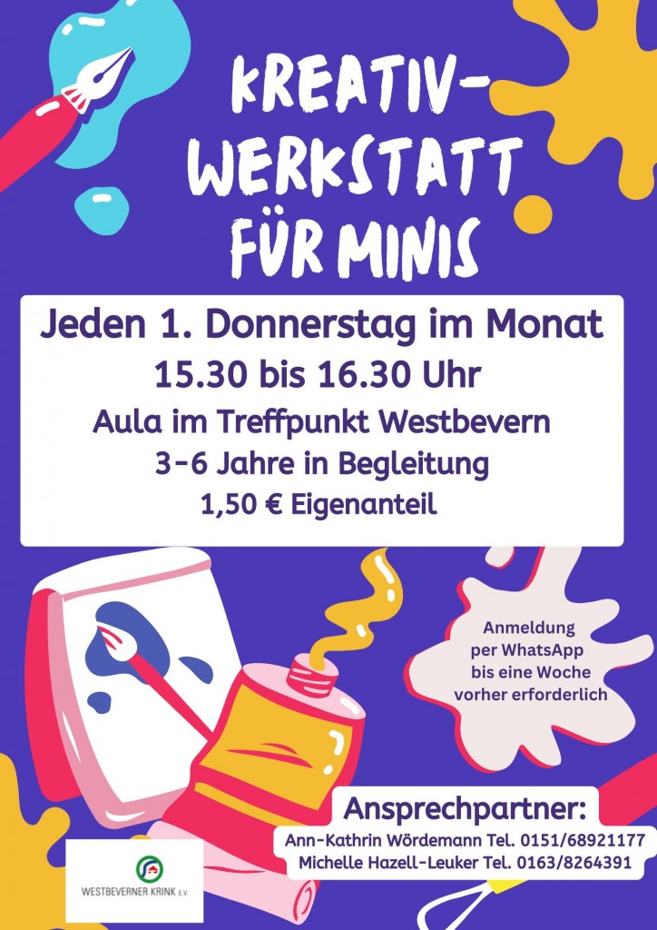 Kreativ-werkstatt für minis - 2