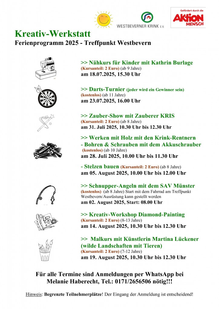 Ferienprogramm 2025