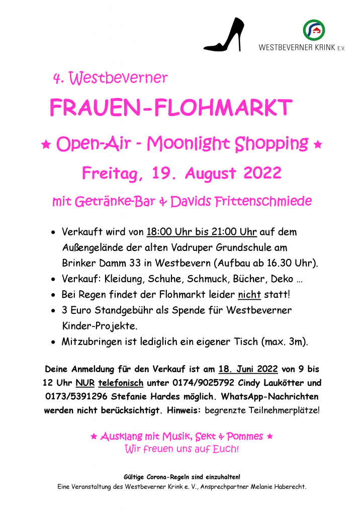 Frauenflohmarkt 22
