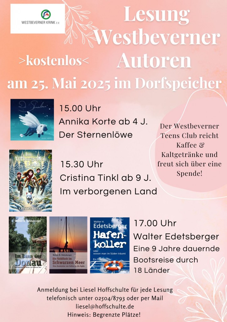 Lesung Westbeverner Autoren - 1