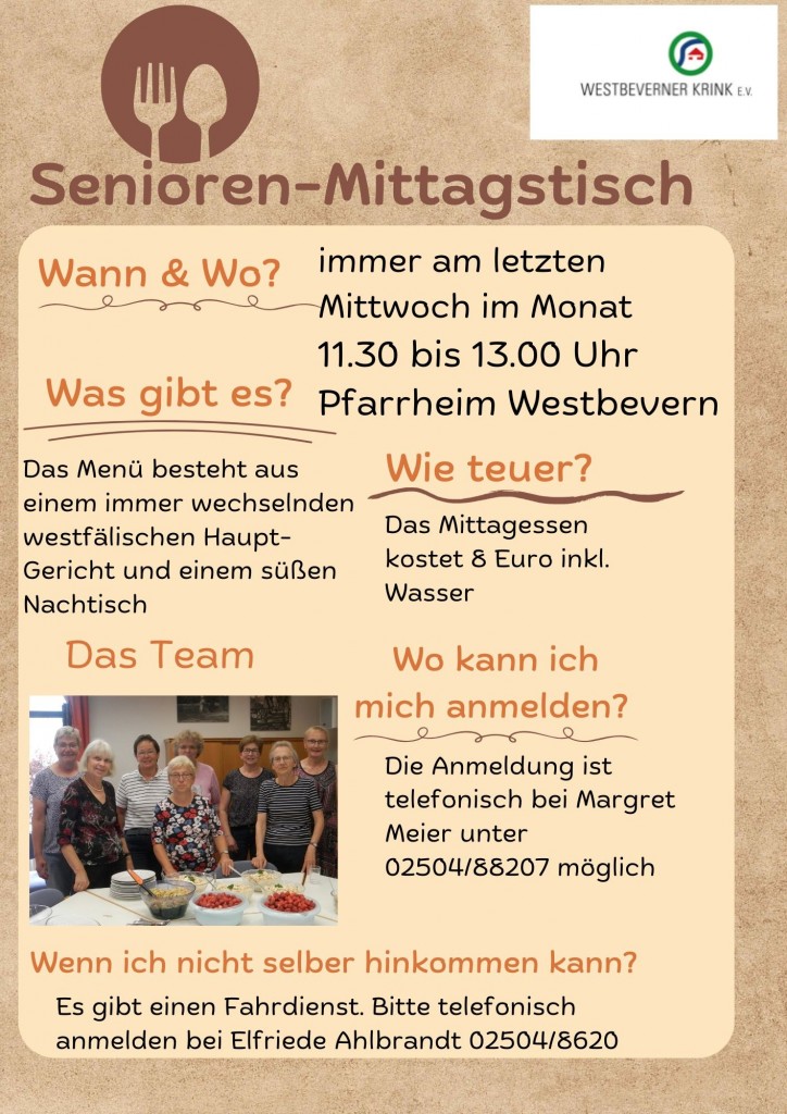 Senioren-Mittagstisch - 1